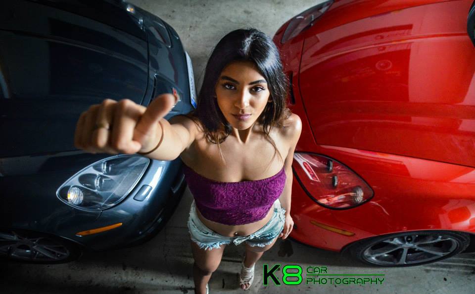 Автомобили и девушки - Рита и ливанские суперкары